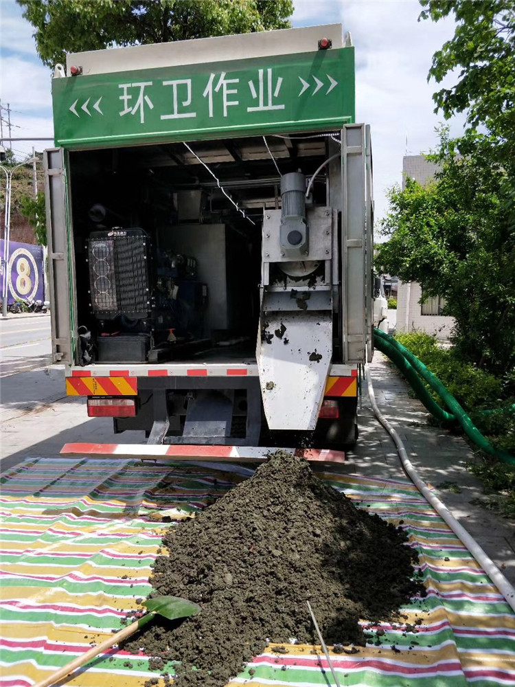 嵊泗淤泥干湿分离