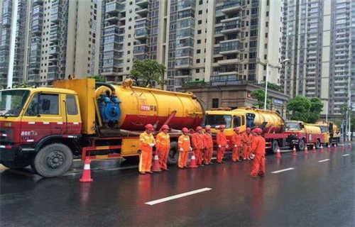 嵊泗市政管道清淤